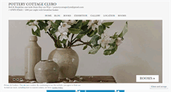 Desktop Screenshot of potterycottageclyro.com